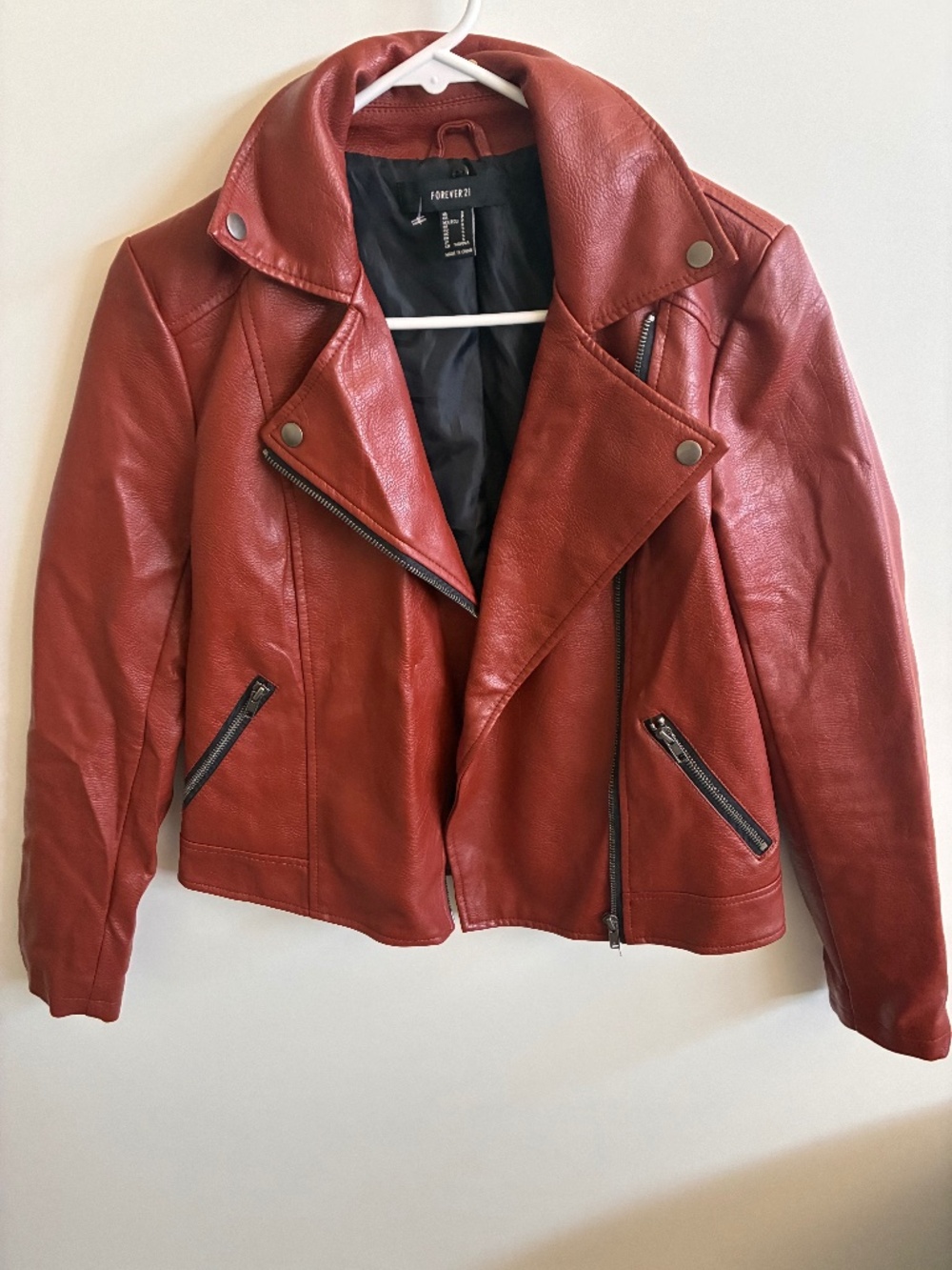 Forever 21 rust colored jacket size small